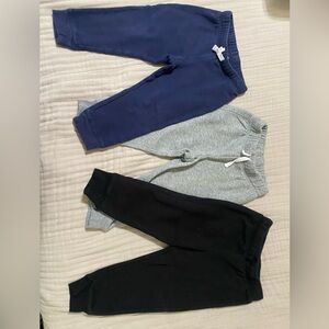 Set of 3 toddler boy Fleece joggers